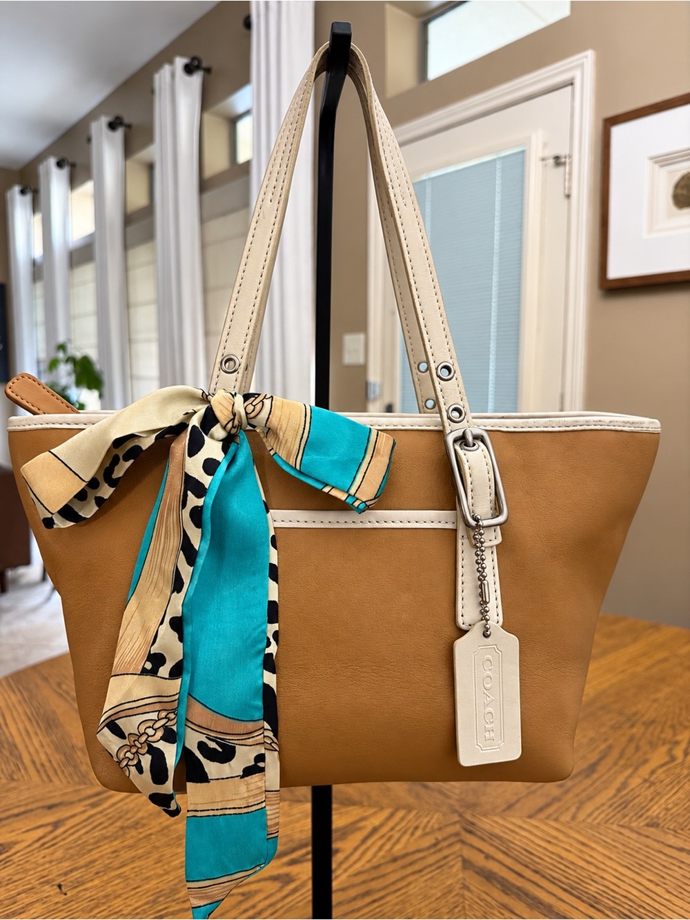 VINTAGE Coach Legacy West Small Market Tote Shoulder Bag